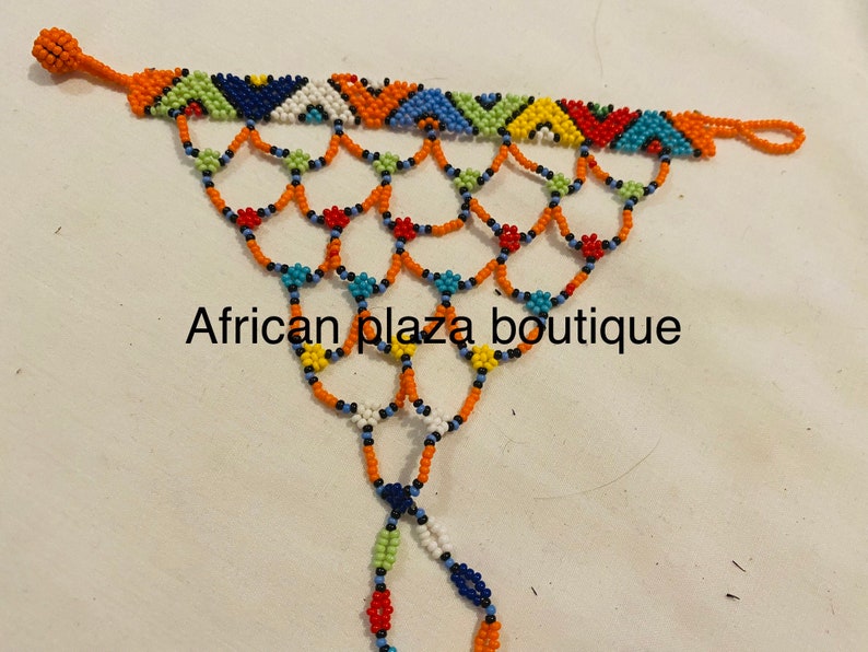 Zulu Beaded Hand Piece Etsy