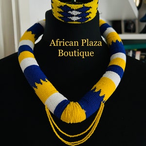 Handmade Beaded Zulu Headgear