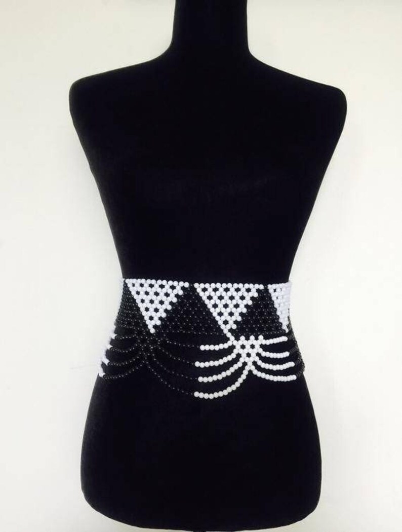 Traditional Zulu beaded belt. Etsy