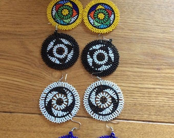 Zulu beaded earrings