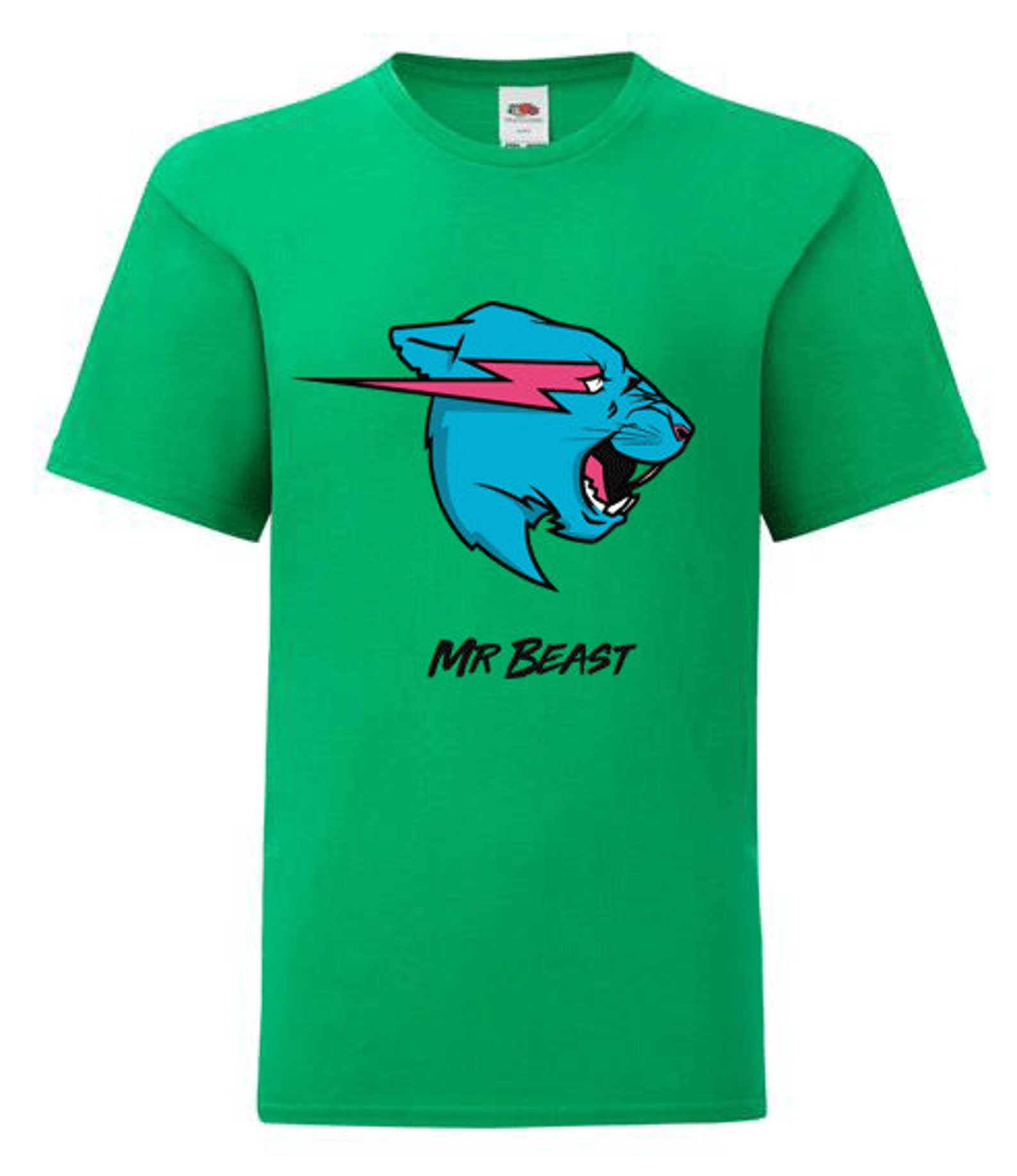Mr Beast Inspired Logo Kids Tshirt Gamer YouTube Etsy