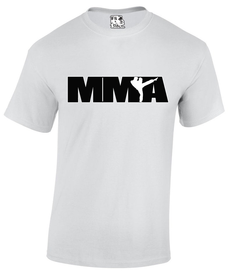 MMA Logo Mixed Martial Arts T-shirt UFC Cage Fighter Tee | Etsy UK