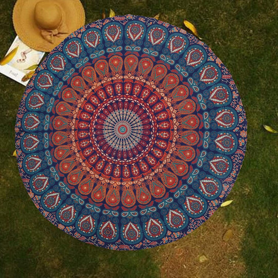 Tapis Mural Paon Vintage - Tapisserie Murale 43 X 20 Pouces, Multicolore, Occasion Décorative
