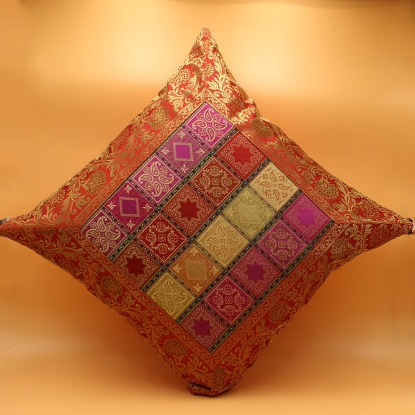 Red Cushion Cover Etsy