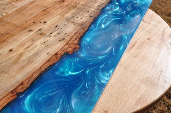 Epoxy Charcuterie Board Charcuterie Board Resin Serving Etsy