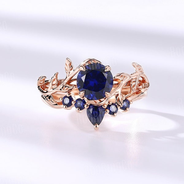 Nature Inspired Engagement Rings Etsy