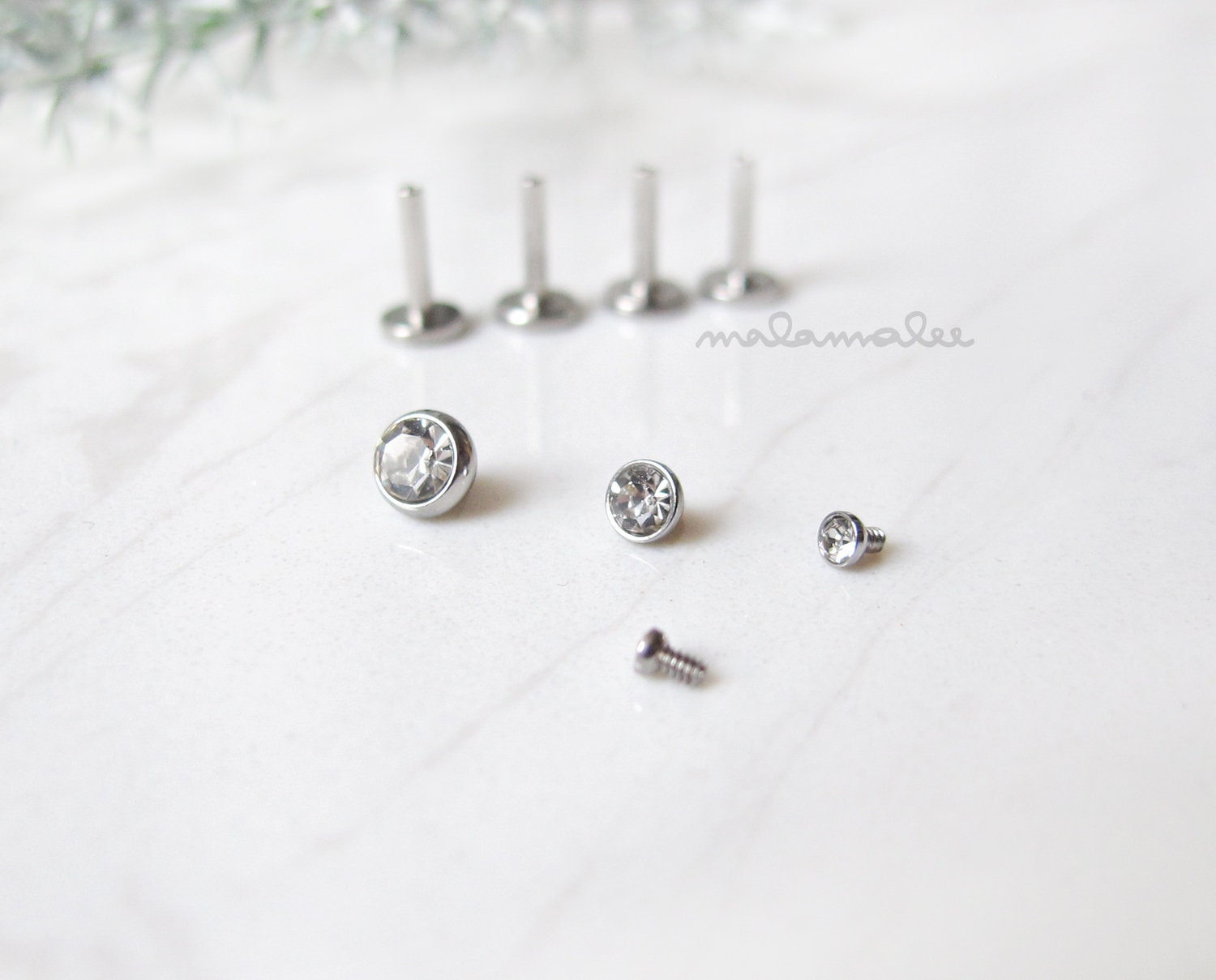 Sparkling Square 15 Mm Earrings Clear Cz main image 1
