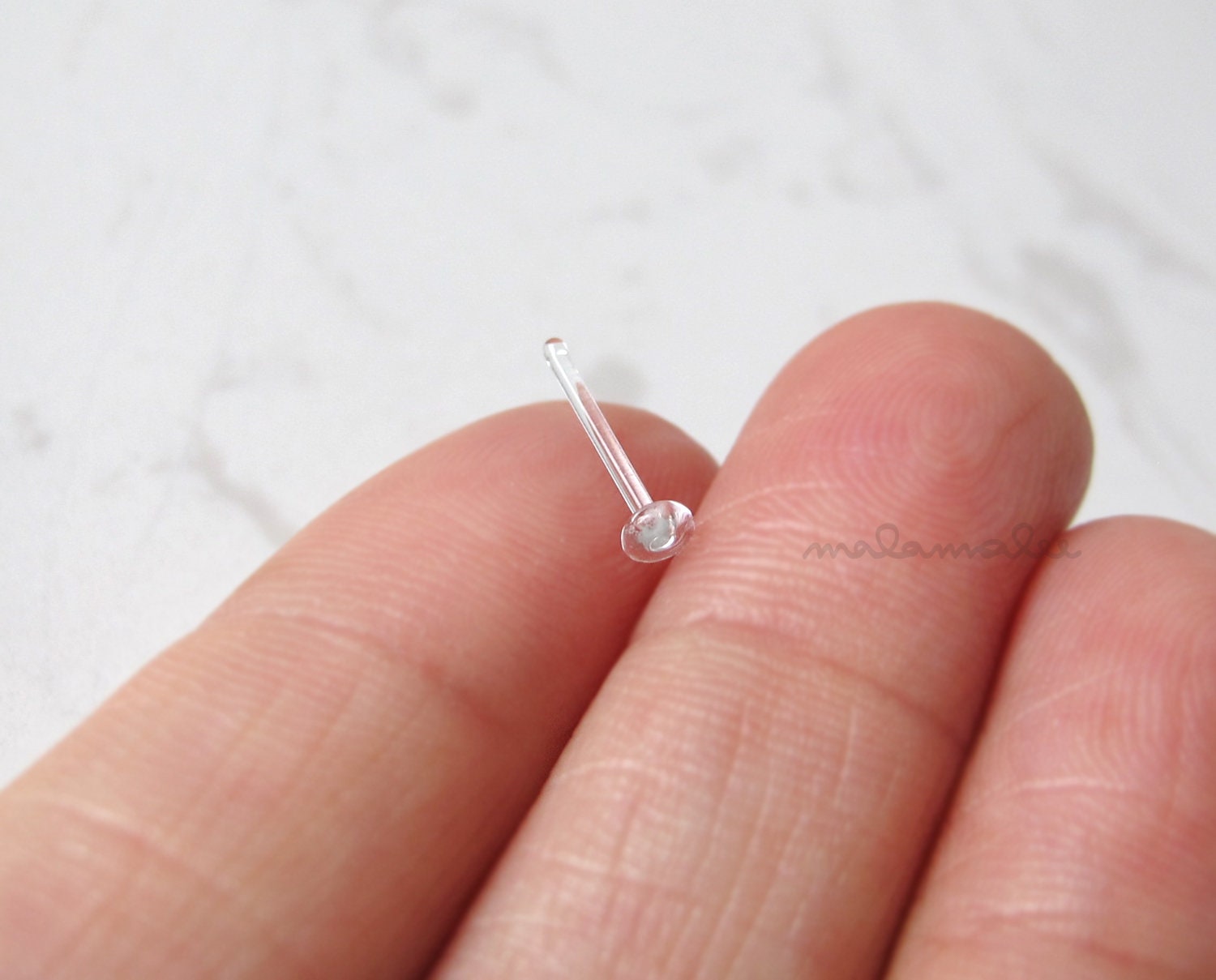 Plastic ear piercing retainers deals