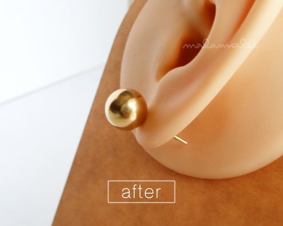 Ear Lobe Support Magic Lifters Backs Earring Firmly Hypoallergenic 1 Pair