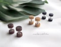 Round wood studs, Fake Plugs, Wooden Fake Plugs, Fake Gauge earrings, minimalist earrings, geometric earrings, wood earrings, rustic earring product logo