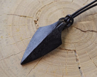 Iron Arrow Pendant ,Personalized Arrow,Arrowhead Necklace,Scandinavian Pendant,Hand Forged Gothic Arrow,Viking Amulet,Personalized Jewelry