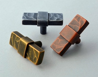 Iron Knobs,Drawer Pulls,Cabinet Hardware,Stell Dresser Knobs,Metal Cabinet Pull,Forged Cabinet Handles,Kitchen Knobs,Door Knobs,Rustic Style