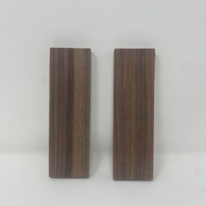 Knife Scales - Solid Walnut handle blanks for knife makers