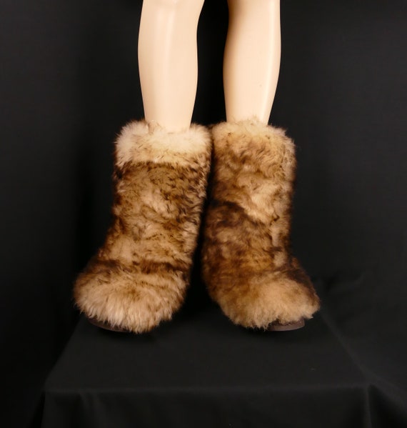 sheep fur boots