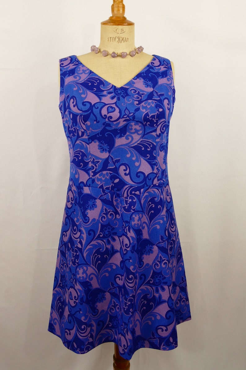 70s trapeze dress