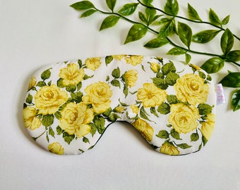 Night Shift Nurse Gift, Liberty of London Sleep Mask, Adjustable with Silk Backing Eye Mask, Gift for New Mom, Gift for Patient in Hospital