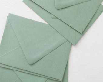 SALE Blank Euro Flap Envelopes A7 Invitation & 4bar RSVP (Set of 25)