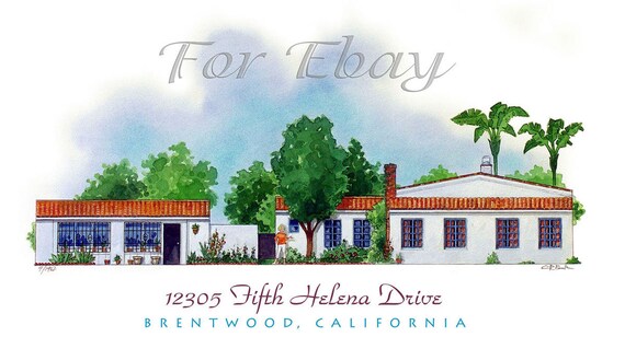 Marilyn Monroe House Art Print 11 Numbered Signed By The Etsy