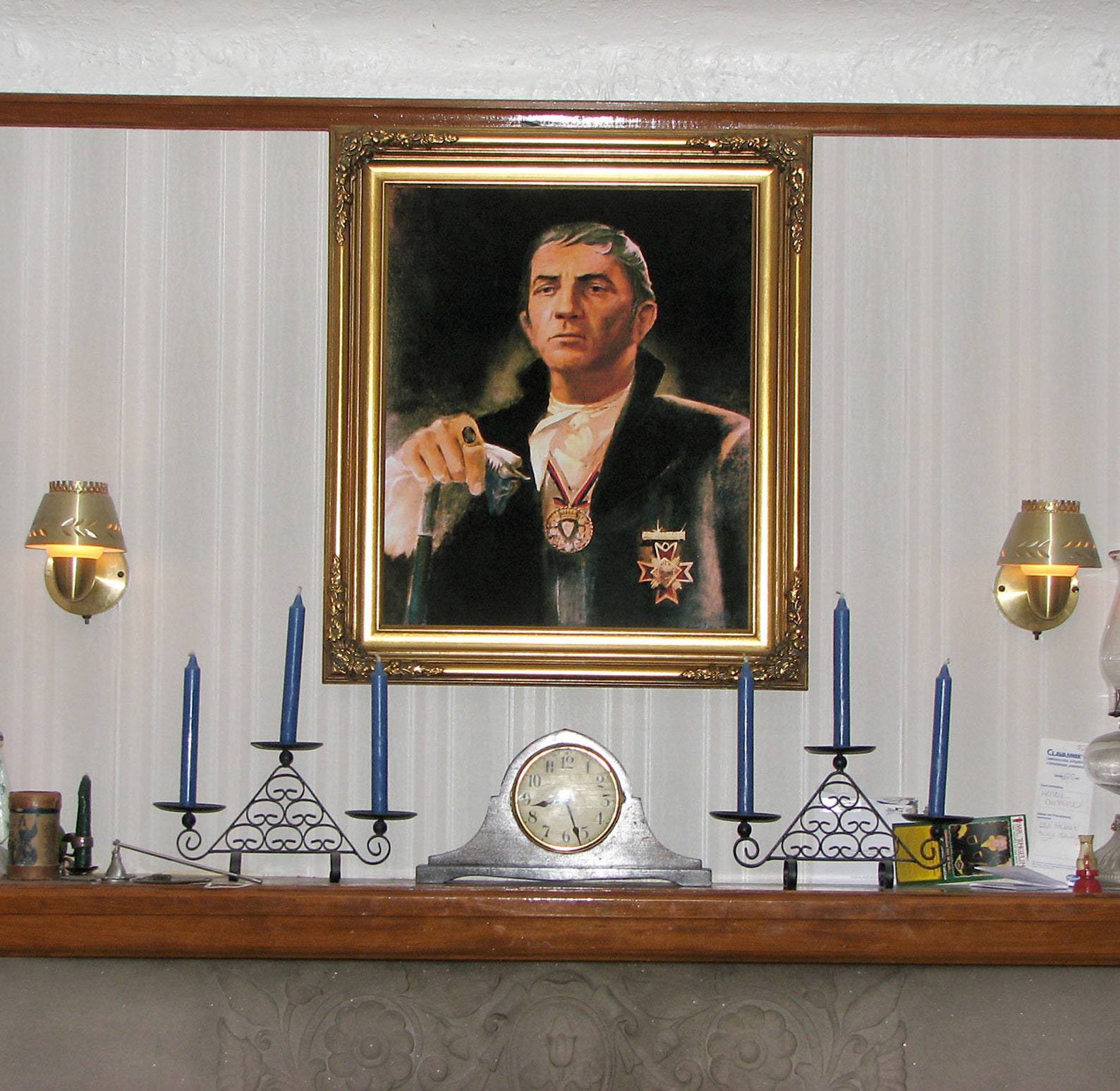 Barnabas Collins Canvas Portrait from DARK SHADOWS Etsy