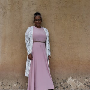Blush Swing Dress