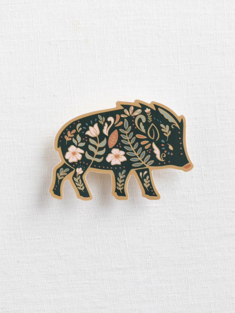 Javelina Vinyl Sticker image 1