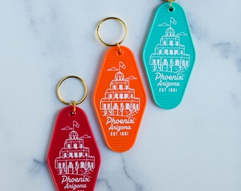 Phoenix Arizona Hotel Keychain