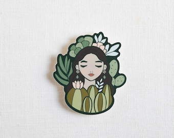Cactus Queen Sticker