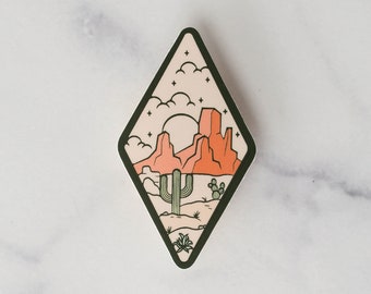 Desert Diamond Vinyl Sticker