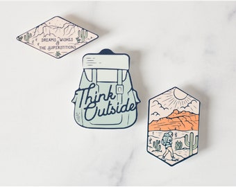 Hiking Arizona Vinyl Sticker Pack