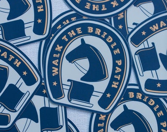 Bridle Path Uptown Phoenix Arizona Vinyl Sticker