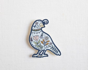 Quail Vinyl Sticker