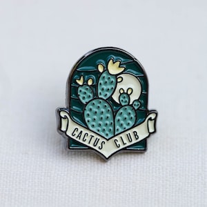 Cactus Club Enamel Pin