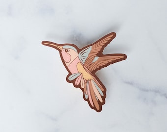 Hummingbird Vinyl Sticker