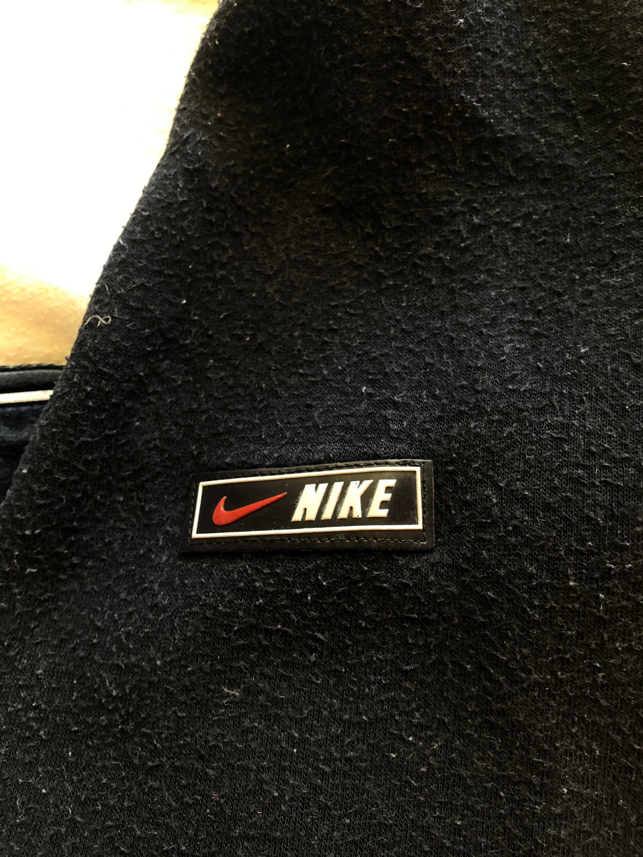 Bootleg Vintage Nike 2000s Spellout Black-White Crewneck | Etsy