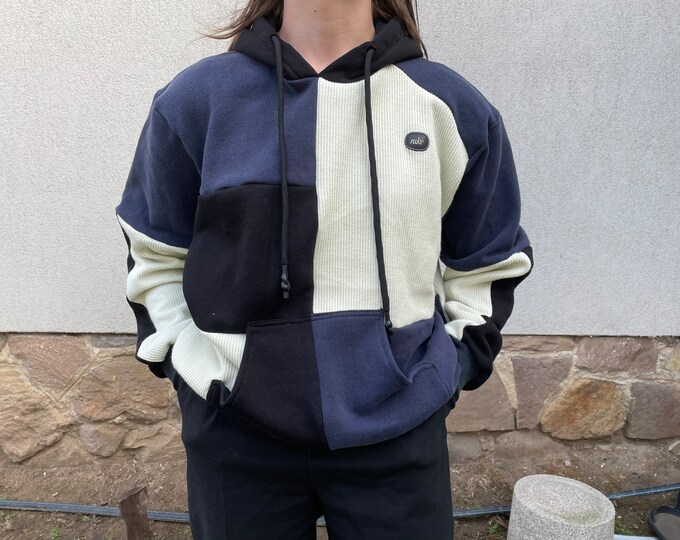 reworked nike sweatshirt