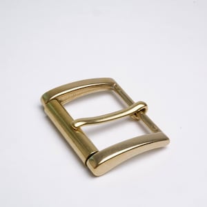 Italian Buckle - Solid Brass Roller Buckle (40mm)