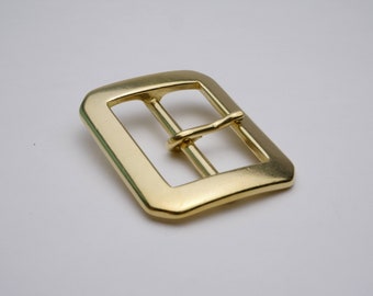 Japanese Buckle - Brass Single Prong (45mm)