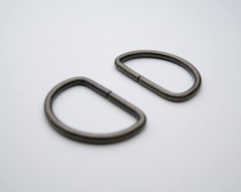 Japanese D-Ring 2pc Set 30mm (Nickle or Antique)