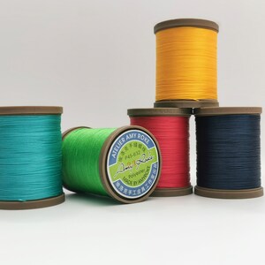 Amy Roke - 0.55mm Premium Waxed Polyester Thread (Various colours)