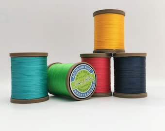 Amy Roke - 0.55mm Premium Waxed Polyester Thread (Various colours)