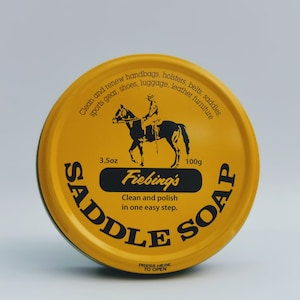 Rowton Leather Care Saddle Soap for Cleaning & Renovating 125g 