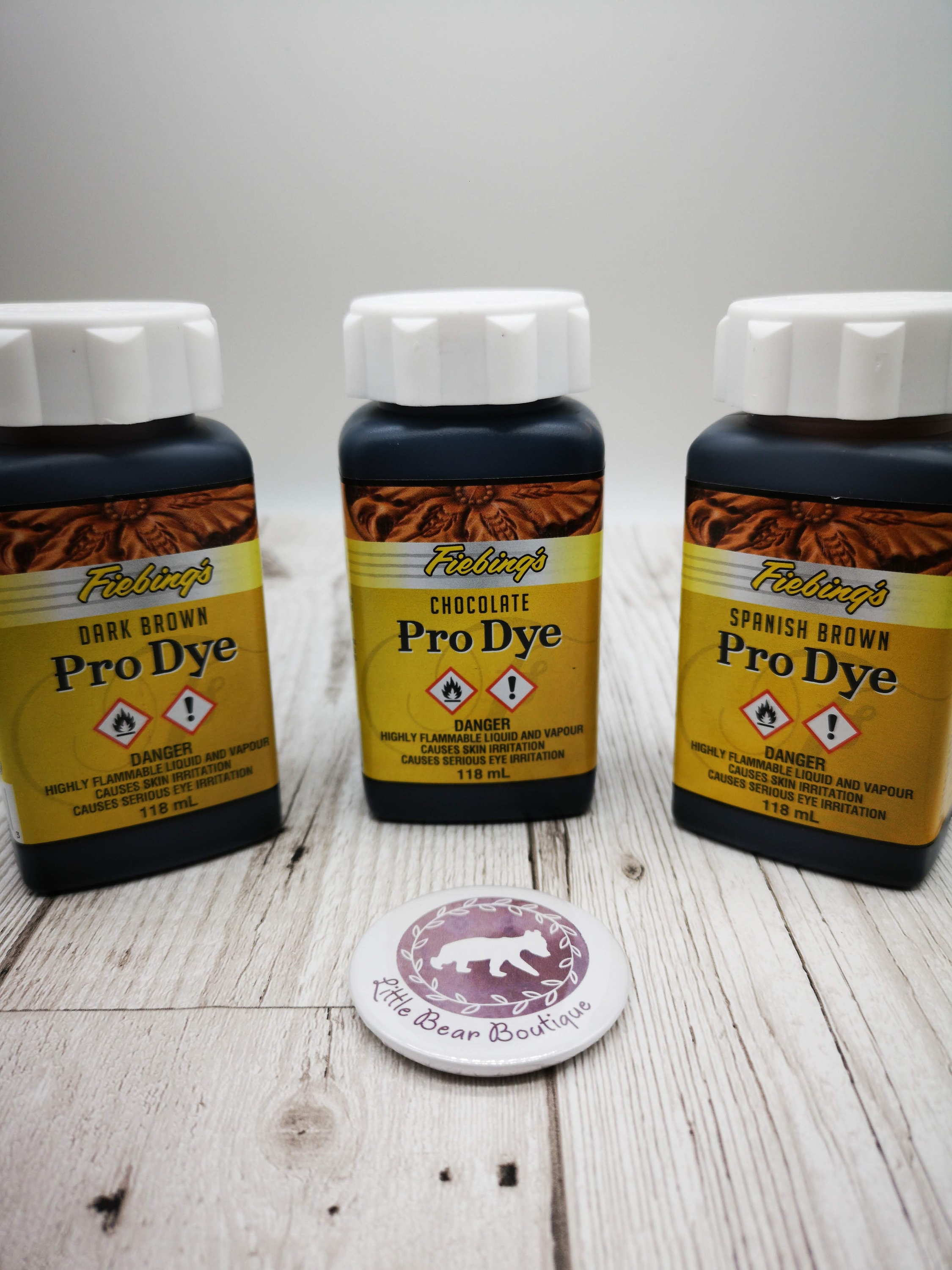 Fiebing's Pro Dye, Dark Brown, 4 oz.