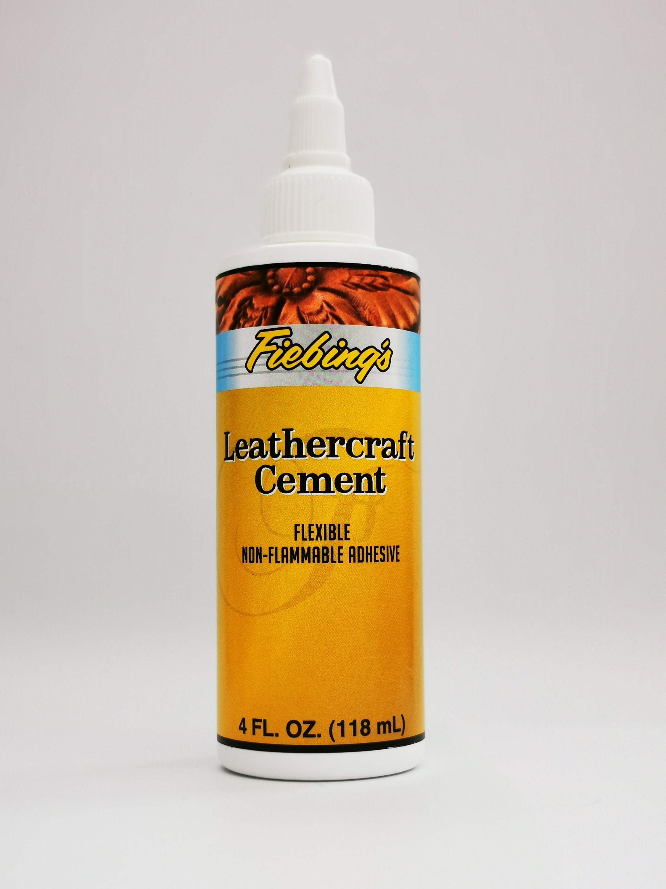 Leather Glue One Gallon or 4 Ounce Non Toxic Cement for Gluing and Tacking  Leather by Fiebings 