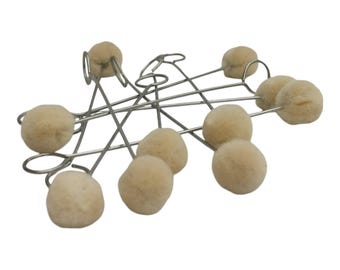 Wool Daubers For Professional Leather Dying - 10 Per Pack