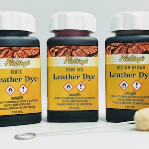 Fiebing&#39;s Leather Dye (4oz / 118ml) - Various Colours Available