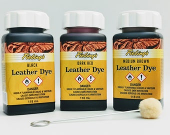 Fiebing's Leather Dye (4oz / 118ml) - Various Colours Available