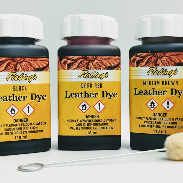 Fiebing’s Leather Dye (4oz / 118ml) - Différentes couleurs disponibles