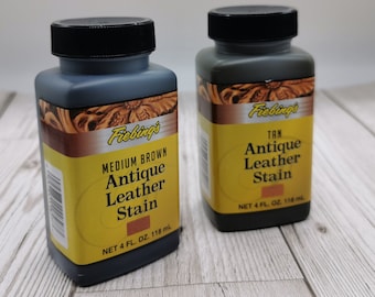Fiebing's Antique Leather Stain (4oz / 118ml) - Various Colours Available
