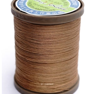 Amy Roke 0.55mm Premium Waxed Polyester Thread Différentes couleurs image 6