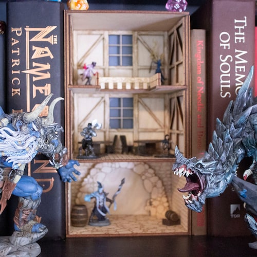 Book Nook the Tavern DND Home Decor Etsy